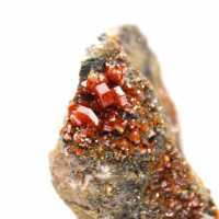 Vanadinite en cristaux