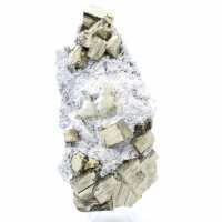 Pyrite sur gangue avec quartz