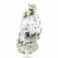 Pyrite sur gangue avec quartz