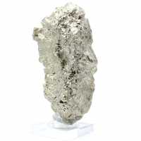 Pierre de pyrite du Pérou sur socle