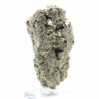 Pyrite cristallisée du Pérou sur socle