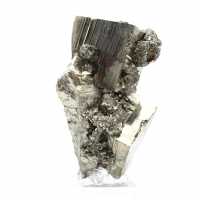 Pierre de pyrite sur socle