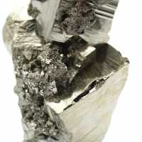 Pierre de pyrite sur socle