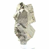 Natural pyrite from Peru on base