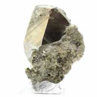 Cristaux de pyrite du Pérou sur socle