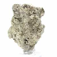 Pyrite crystals on base