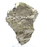 Natural pyrite on base