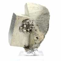 Pierre de pyrite sur socle