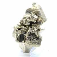 Crystallized pyrite from Peru