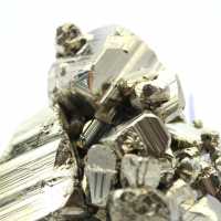 Crystallized pyrite from Peru