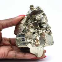 Crystallized pyrite from Peru