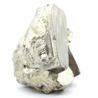 Natural pyrite large cubic crystals