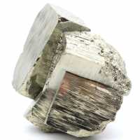 Natural pyrite large cubic crystals