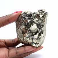 Pyrite crystals