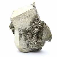 Peruvian crystallized pyrite