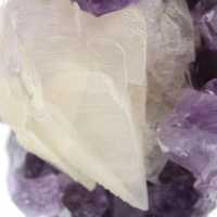 Calcite su ametista