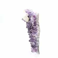 Amethyst Crystals with Calcite Points