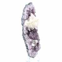 Calcit auf Amethyst