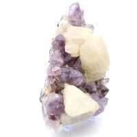 Amethyst Druse and Calcite