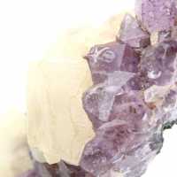 Amethyst Druse and Calcite