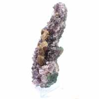 Amethyst from Brazil with Calcite