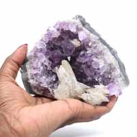 Amethyst und Calcit