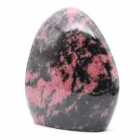 Natural Rhodonite rock