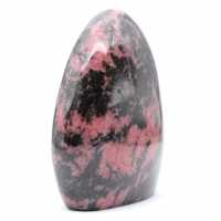 Roche en Rhodonite naturelle