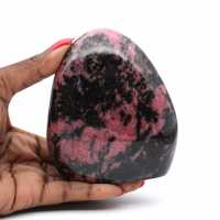 Natural Rhodonite rock