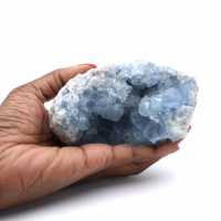 Celestite del Madagascar in cristalli