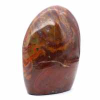 Natural red jasper for decoration