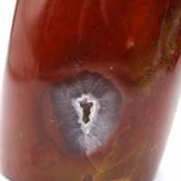 Jaspe rouge naturel d'ornement