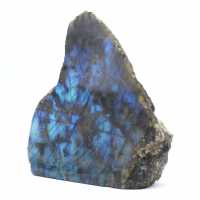 Labradorite ornementale mi-brute naturelle