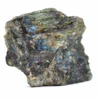 Labradorite une face polie ornementale