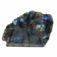 Labradorite ornementale une face polie