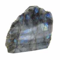 Labradorite ornementale une face polie