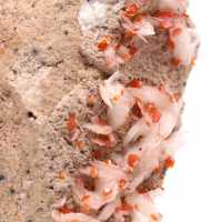 Vanadinite en cristaux