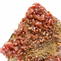 Cristallisation de vanadinite naturelle