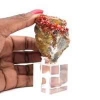 Natural Vanadinite Crystallization