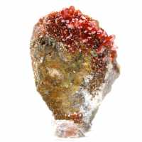 Natural Vanadinite Crystallization