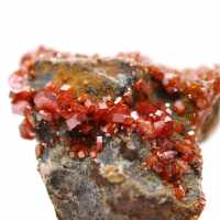 Natural Vanadinite Crystallization