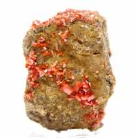 Red Vanadinite Crystal