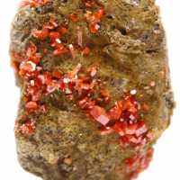 Red Vanadinite Crystal