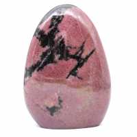 Roche polie en Rhodonite