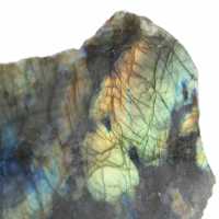 Ornamental Labradorite, One-Sided Polished