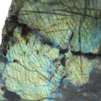 Ornamental Labradorite, One-Sided Polished