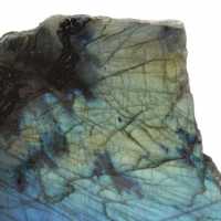 Labradorite, One-Sided Polished from Madagascar