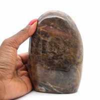 Microcline noire naturelle de collection