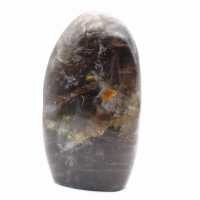 Pietra di luna nera naturale
