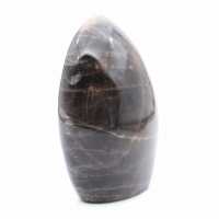 Roccia microclinale nera lucidata